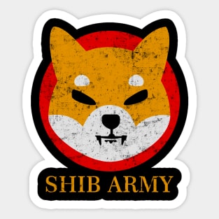 shib army Sticker